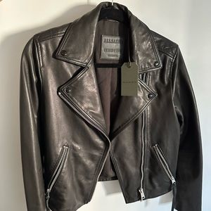 Allsaints leather jacket “Dalby”